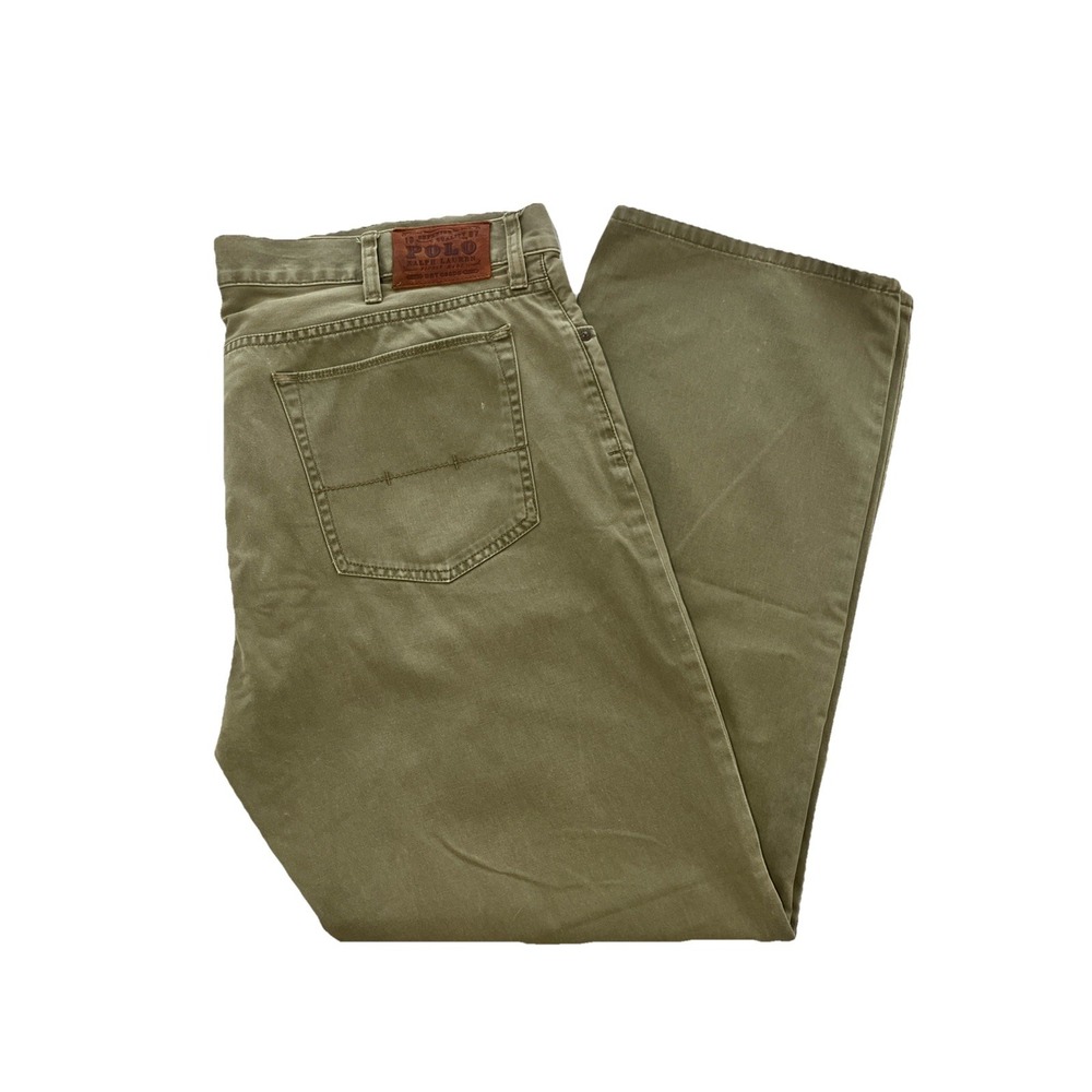 Polo‎ Ralph Lauren Men's Jeans 40x30 Green Straight Leg